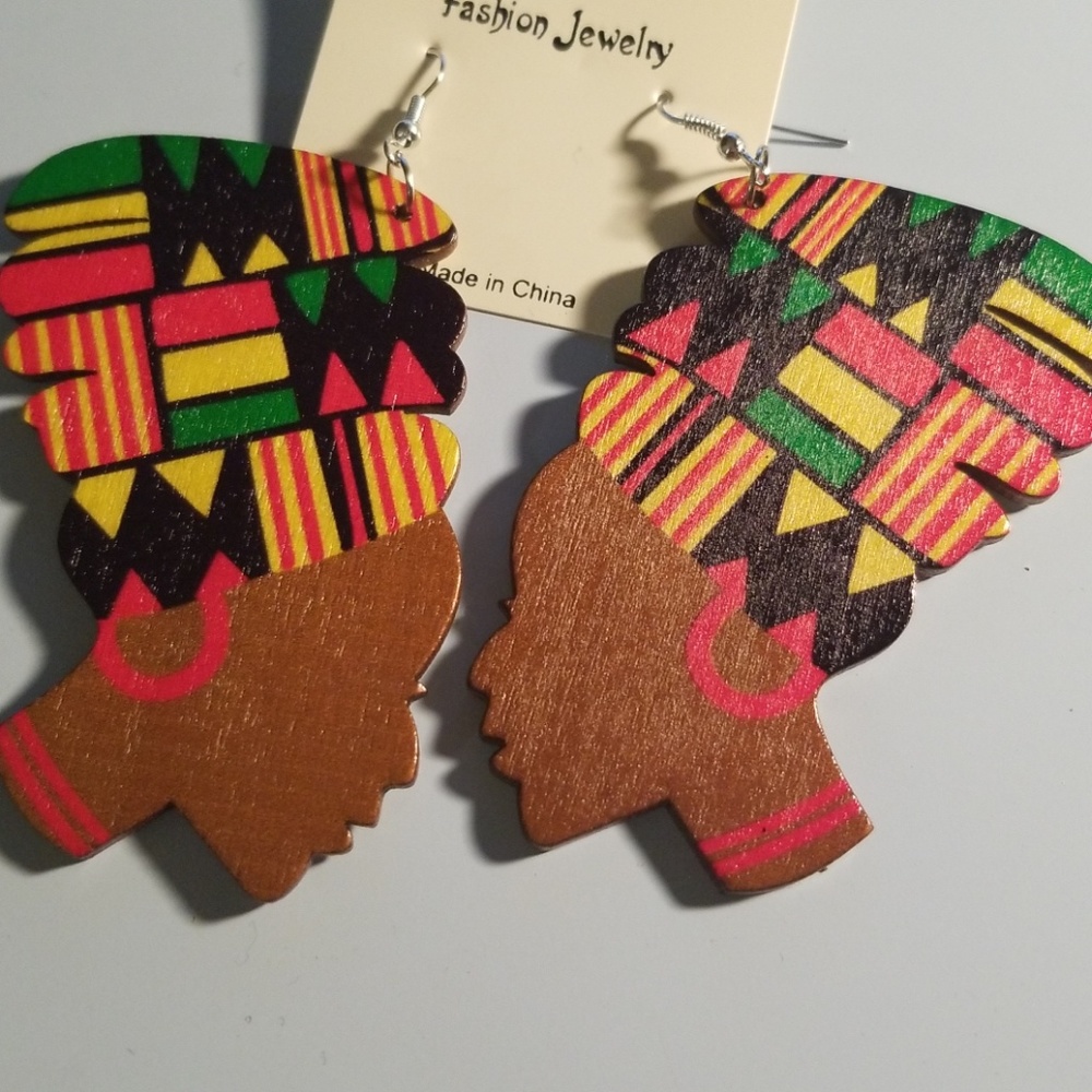 Afro-centric earrings